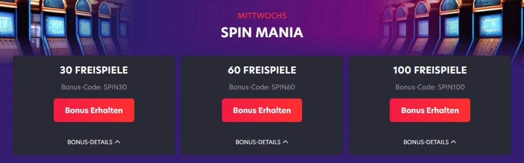 1Red Casino Freispielbonus